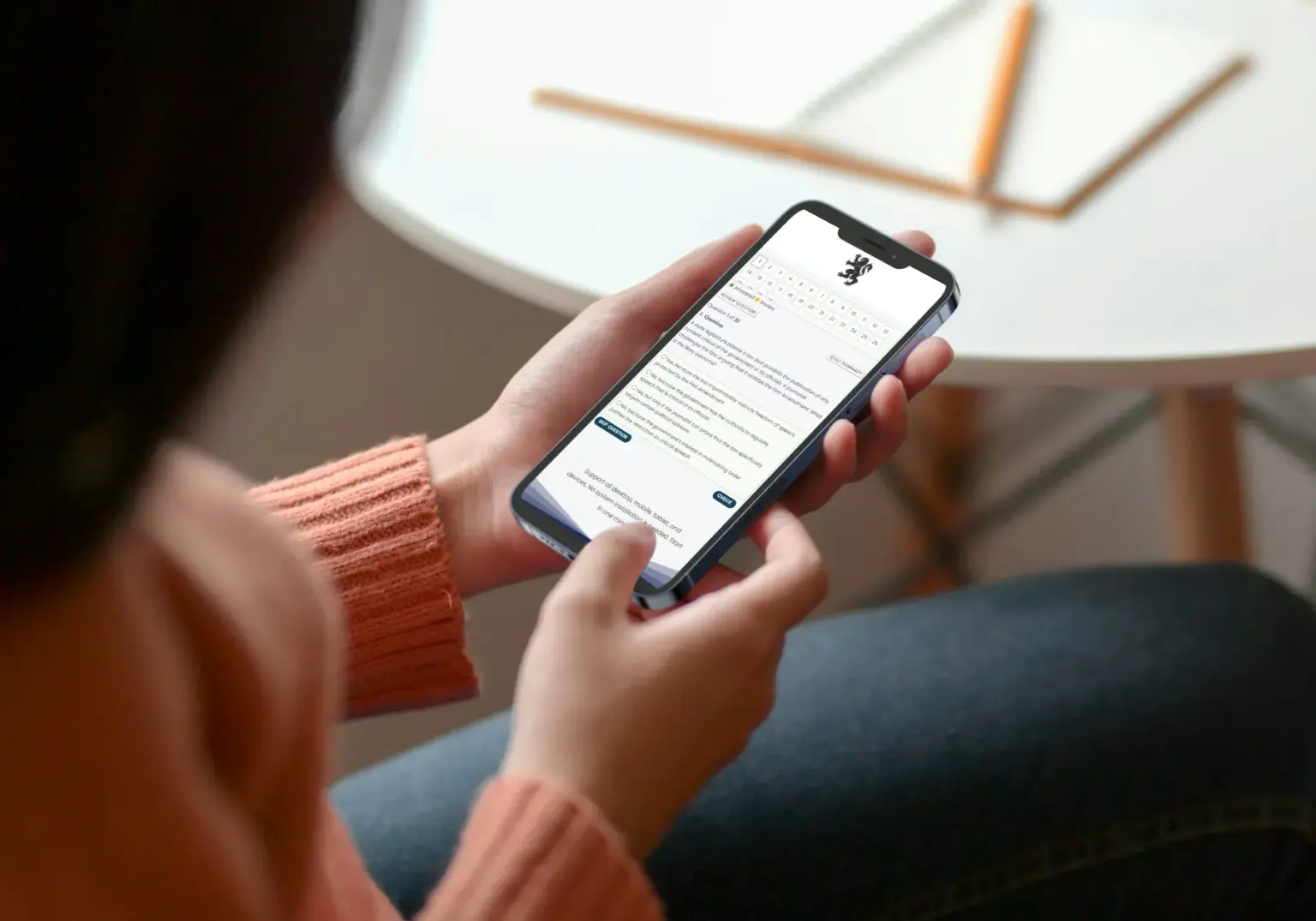 Genealogy Exam mobile study experience preview